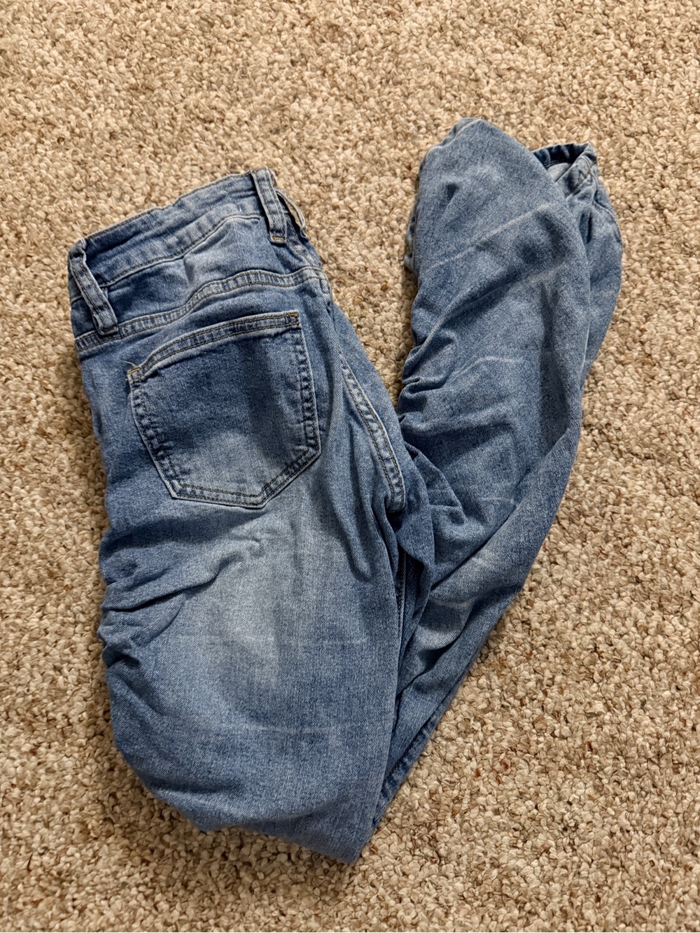 Fashion Nova Light Wash Denim Jeans